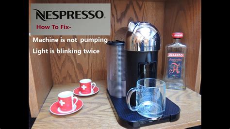 nespresso machine not pumping water|How To Fix A Nespresso Machine That Won’t Pump Water